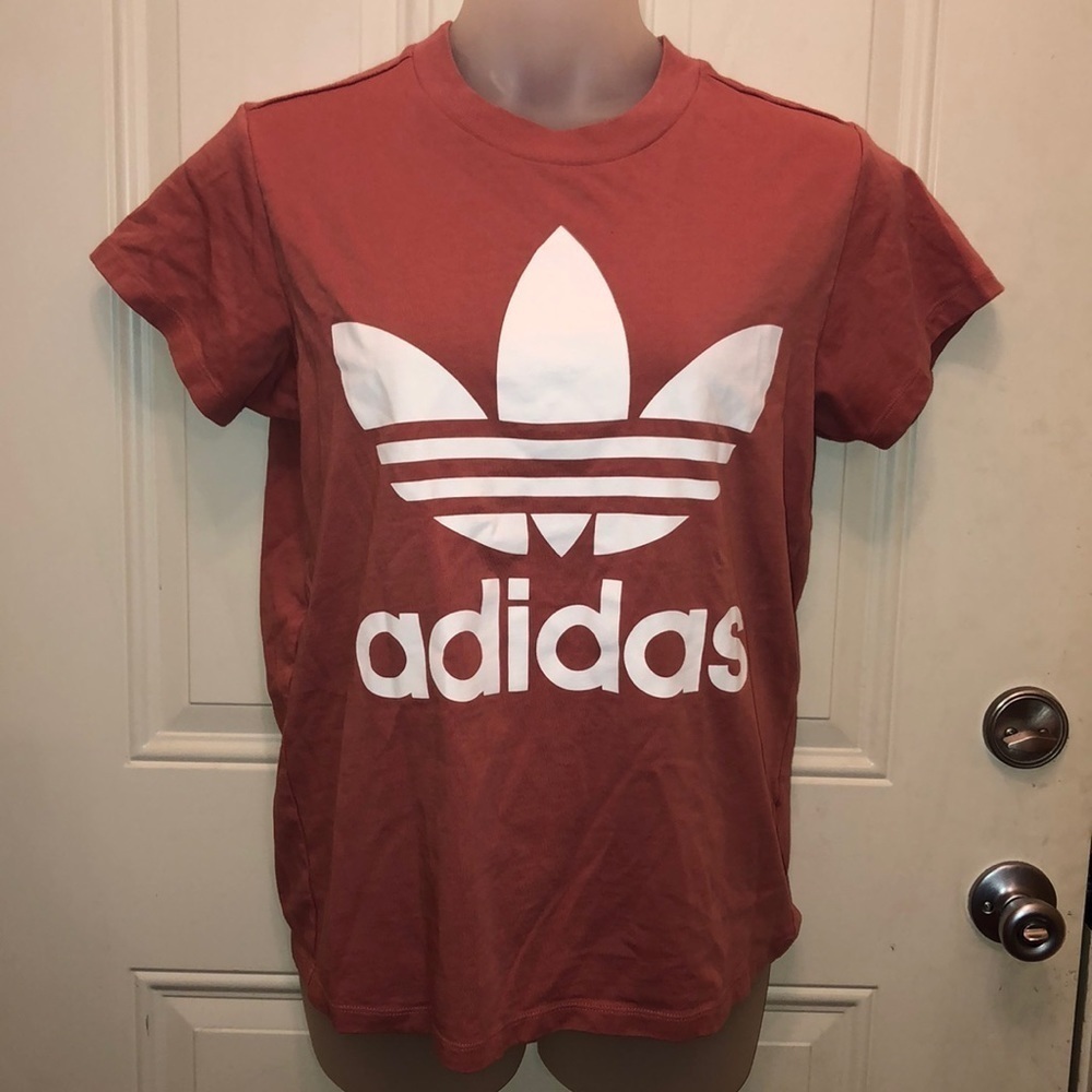 Adidas mauve T-shirt (retro look)